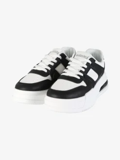 Solada Sneakers donna stringate con suola alta