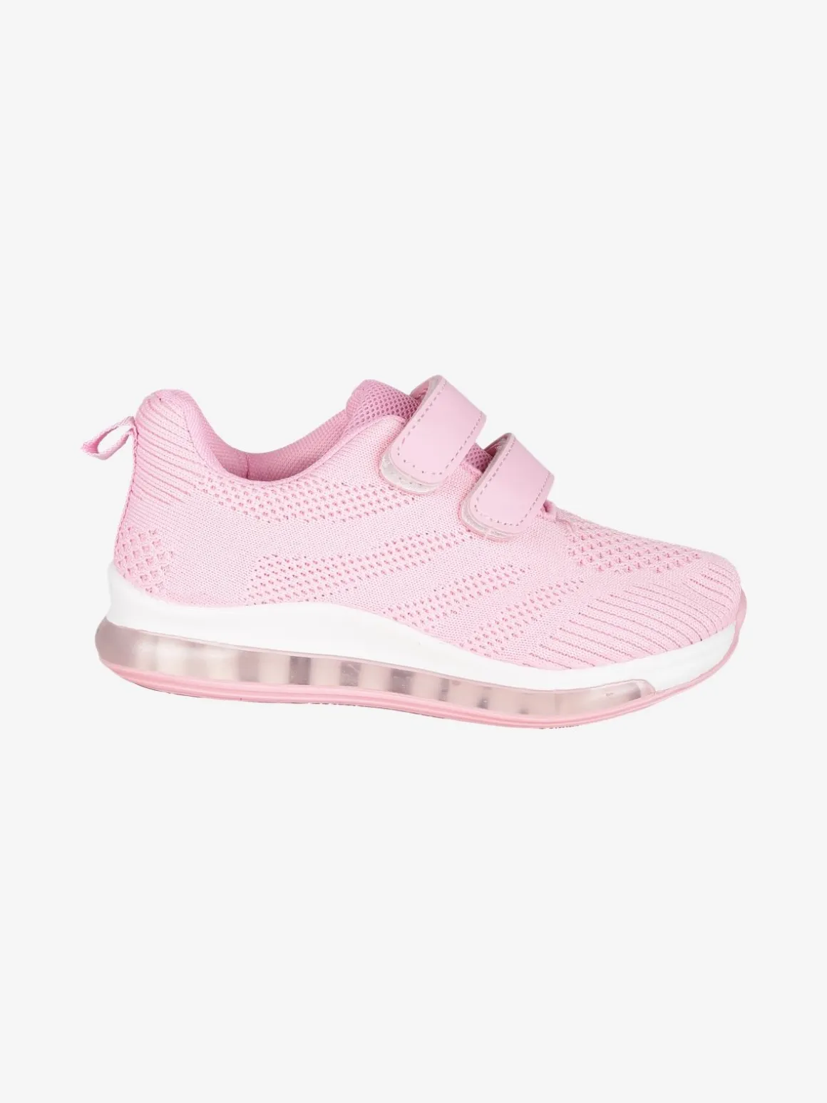 Solada Sneakers in tessuto da ragazza con strappi e luci