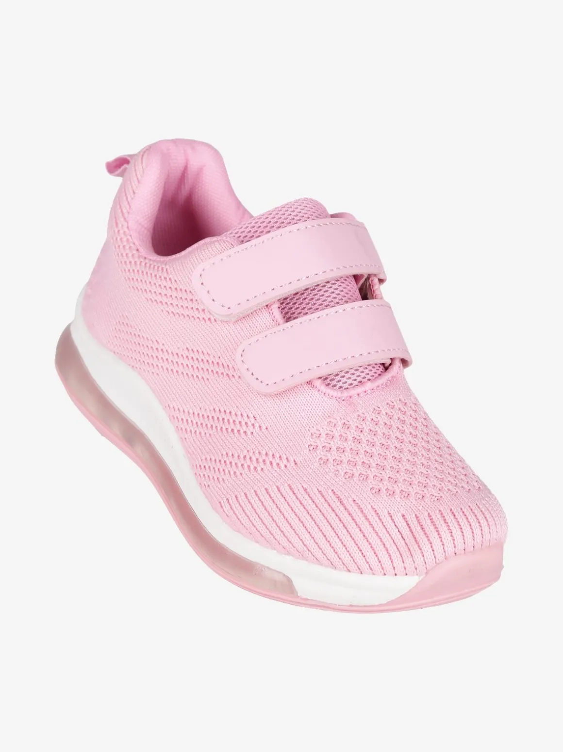 Solada Sneakers in tessuto da ragazza con strappi e luci