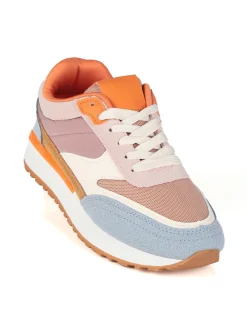 Solada Sneakers multicolor donna con platform