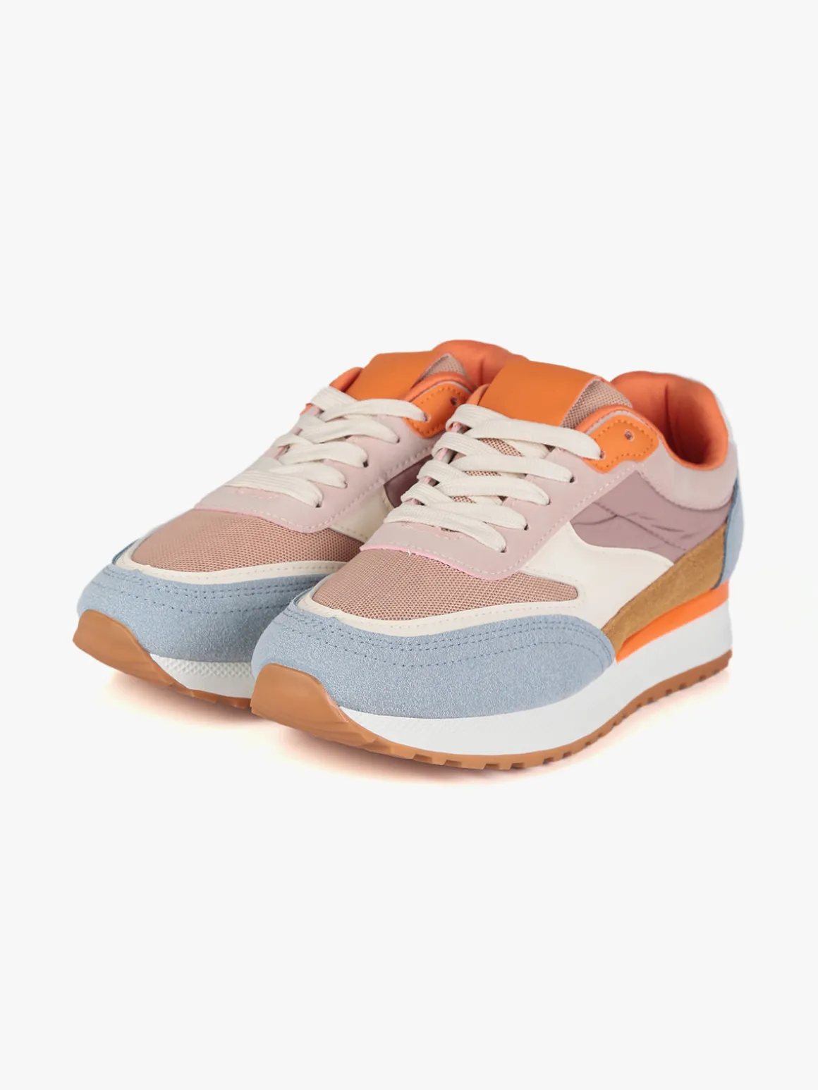 Solada Sneakers multicolor donna con platform