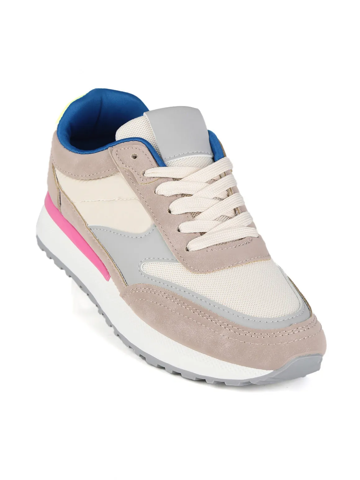 Solada Sneakers multicolor donna con platform