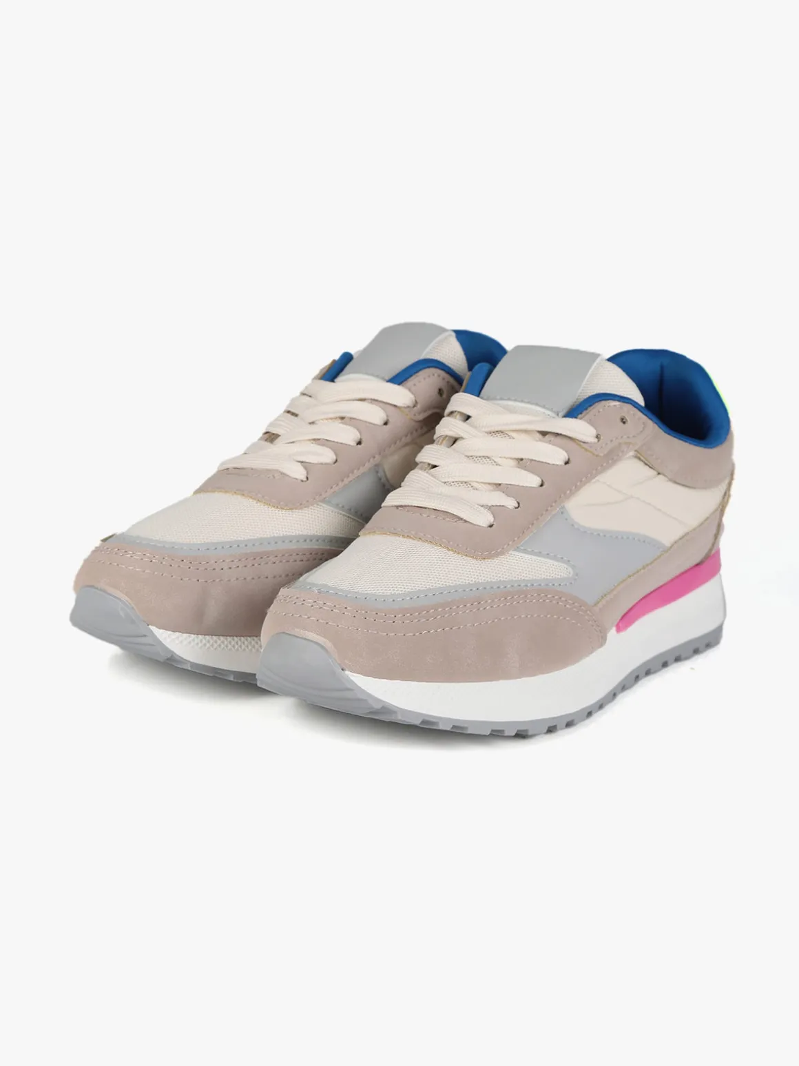 Solada Sneakers multicolor donna con platform