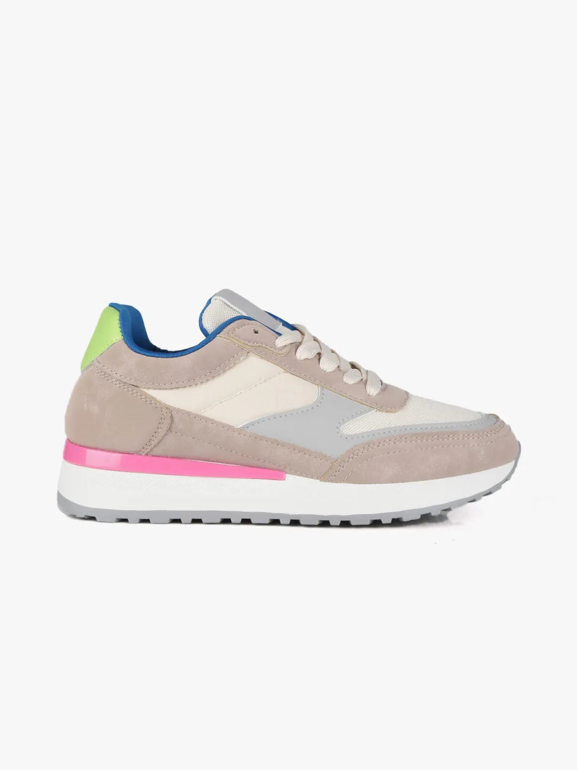 Solada Sneakers multicolor donna con platform