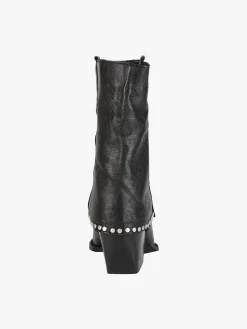 Solada Stivaletti in pelle da donna texani con borchie