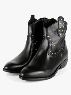 Solada Stivaletti in pelle donna con borchie