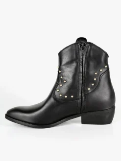 Solada Stivaletti in pelle donna con borchie
