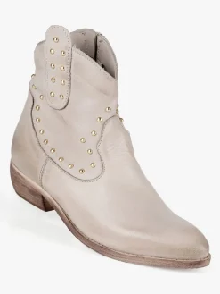 Solada Stivaletti in pelle donna con borchie