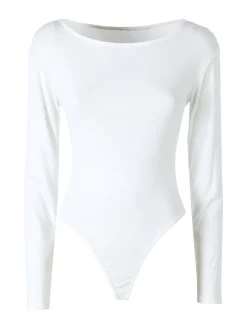 Solada Top body da donna a maniche lunghe - oliva
