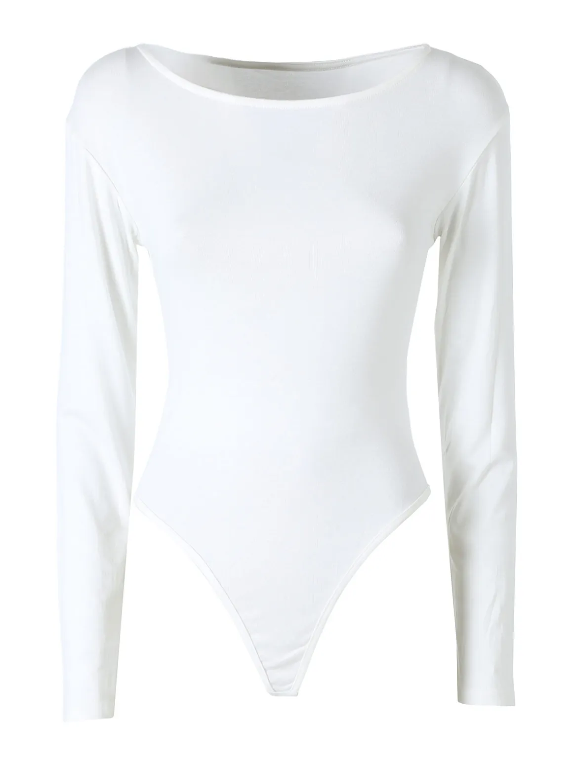 Solada Top body da donna a maniche lunghe - oliva