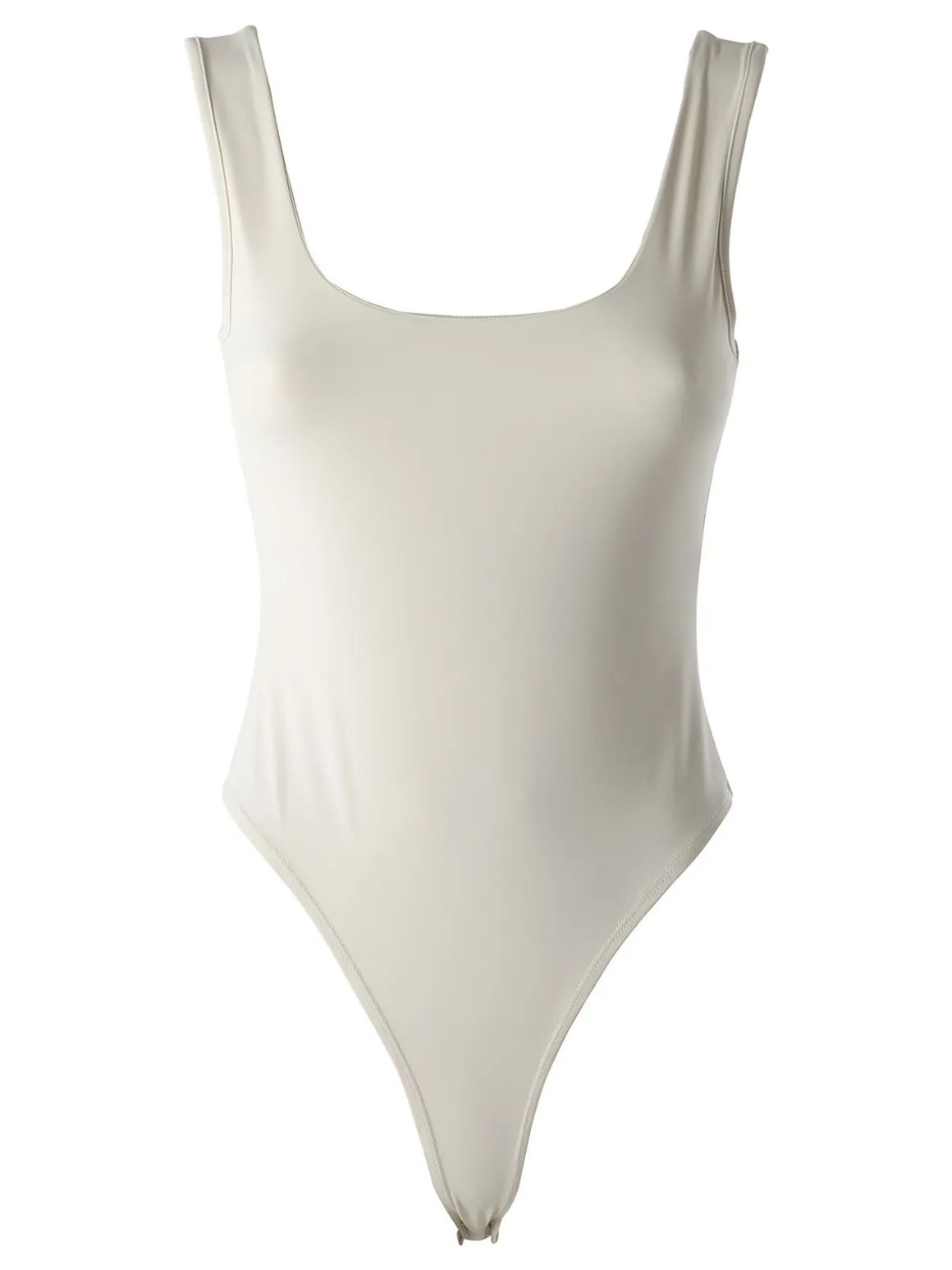 Solada Top body donna senza maniche sgambato - panna
