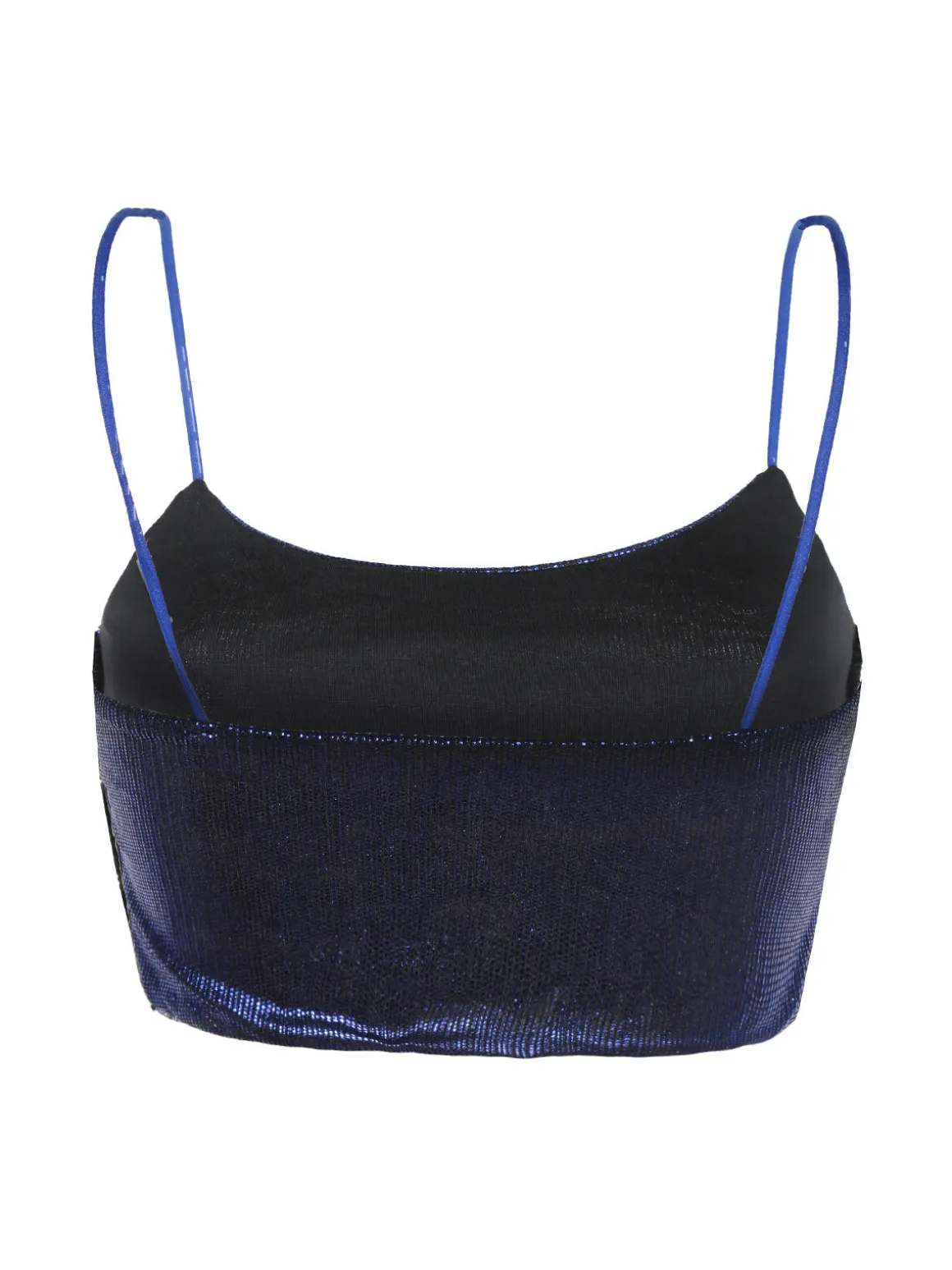 Solada Top corto donna con lurex
