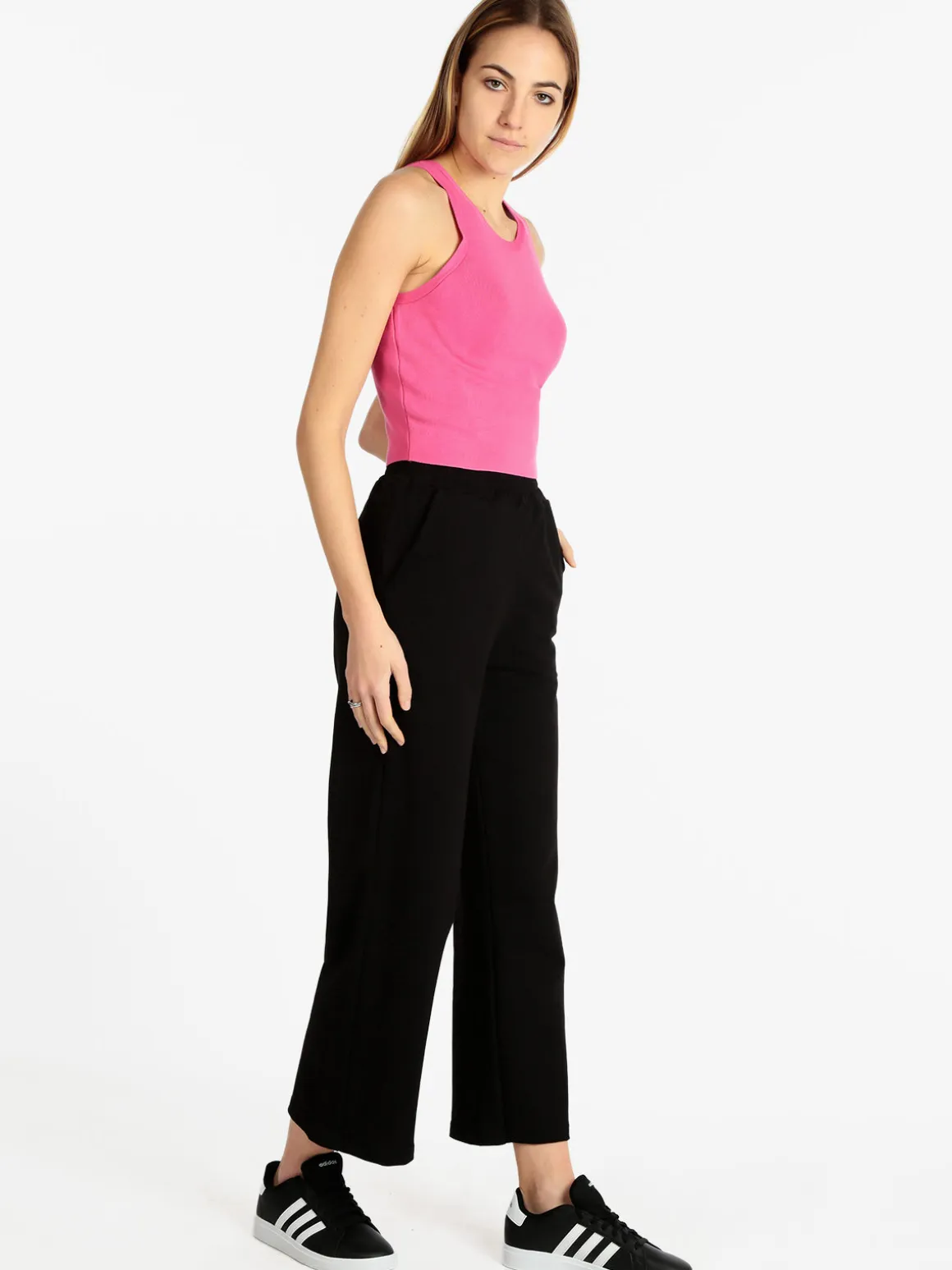 Solada Top cropped donna in maglia