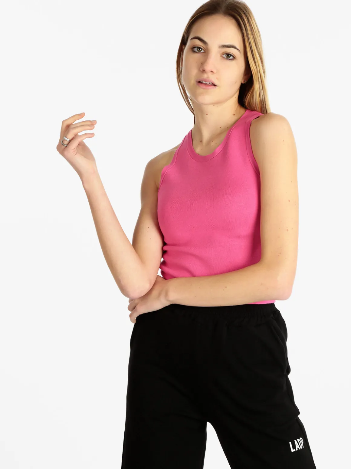 Solada Top cropped donna in maglia