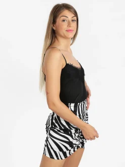 Solada Top donna con pizzo