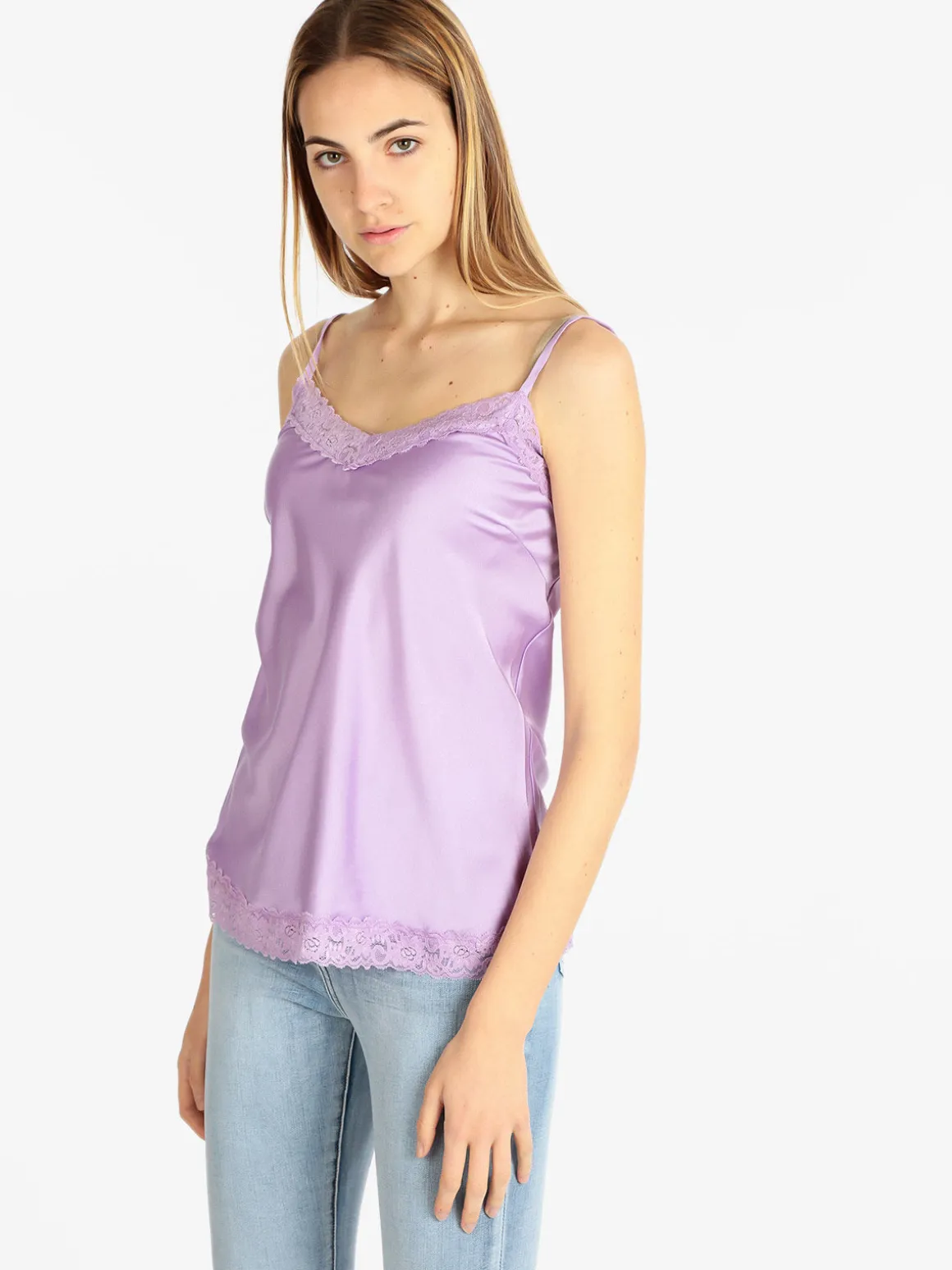 Solada Top donna con pizzo