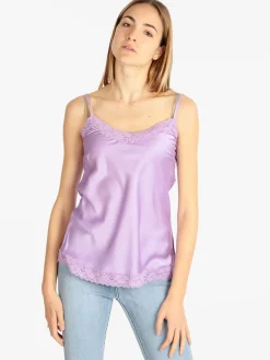 Solada Top donna con pizzo