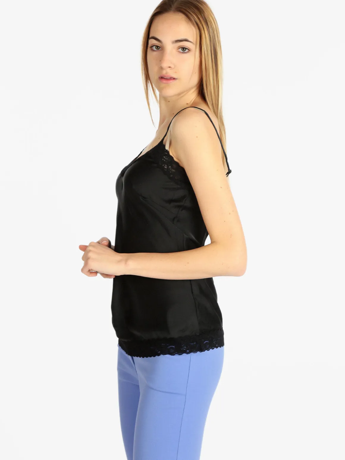 Solada Top donna con pizzo