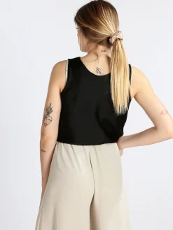 Solada Top donna con scollo a cascata