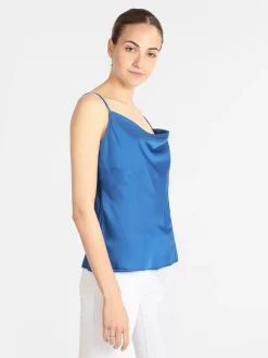 Solada Top donna con scollo a cascata