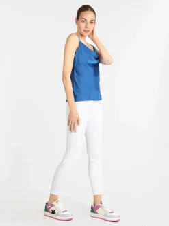 Solada Top donna con scollo a cascata