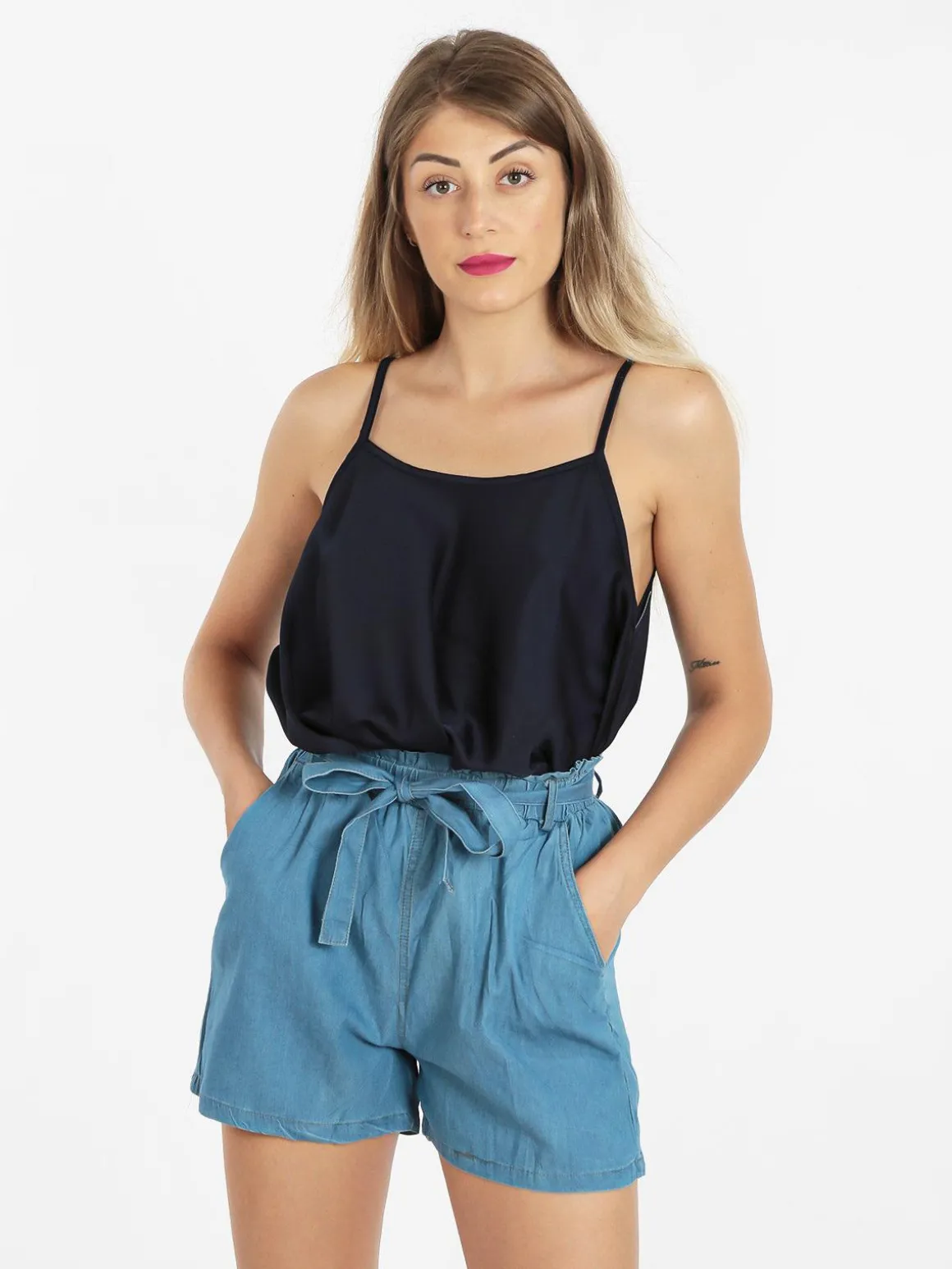 Solada Top donna con spalline fini