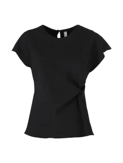 Solada Top donna girocollo senza maniche - nero