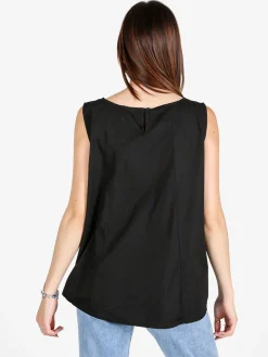 Solada Top donna oversize in cotone