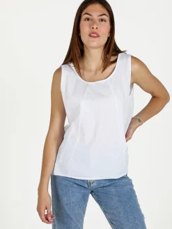 Solada Top donna oversize in cotone