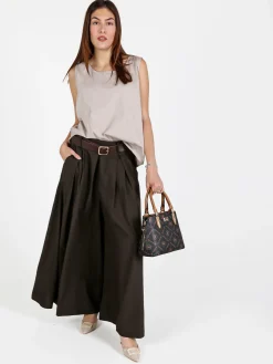 Solada Top donna oversize in cotone