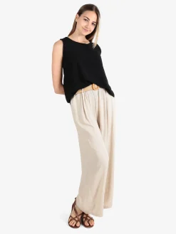 Solada Top donna smanicato