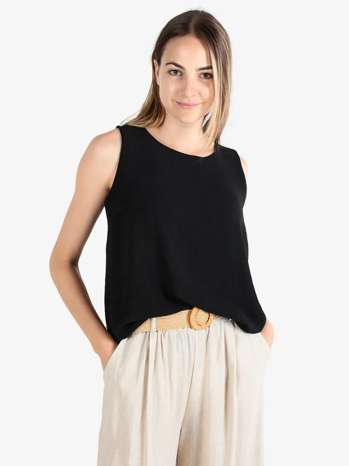 Solada Top donna smanicato