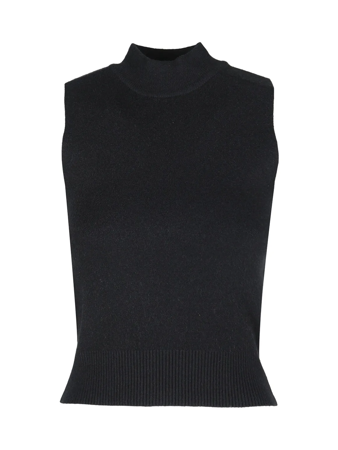 Solada Top donna smanicato in maglia