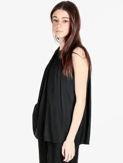 Solada Top donna smanicato oversize