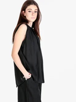 Solada Top donna smanicato oversize