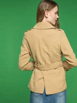 Solada Trench corto da donna a doppiopetto