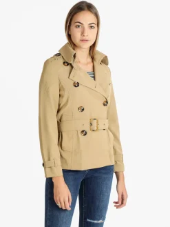 Solada Trench corto donna con cintura