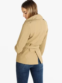 Solada Trench corto donna con cintura