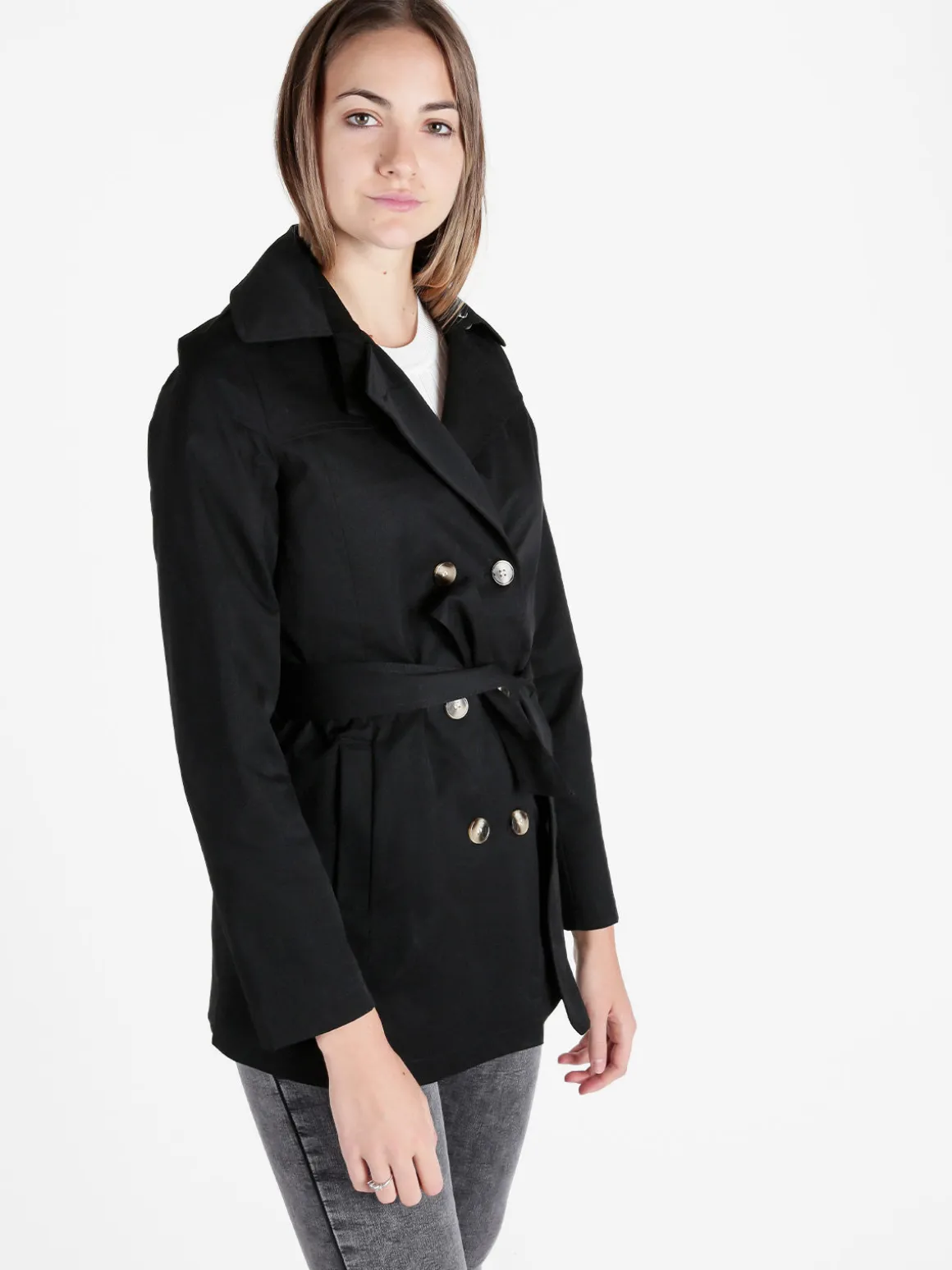 Solada Trench donna con bottoni a doppiopetto