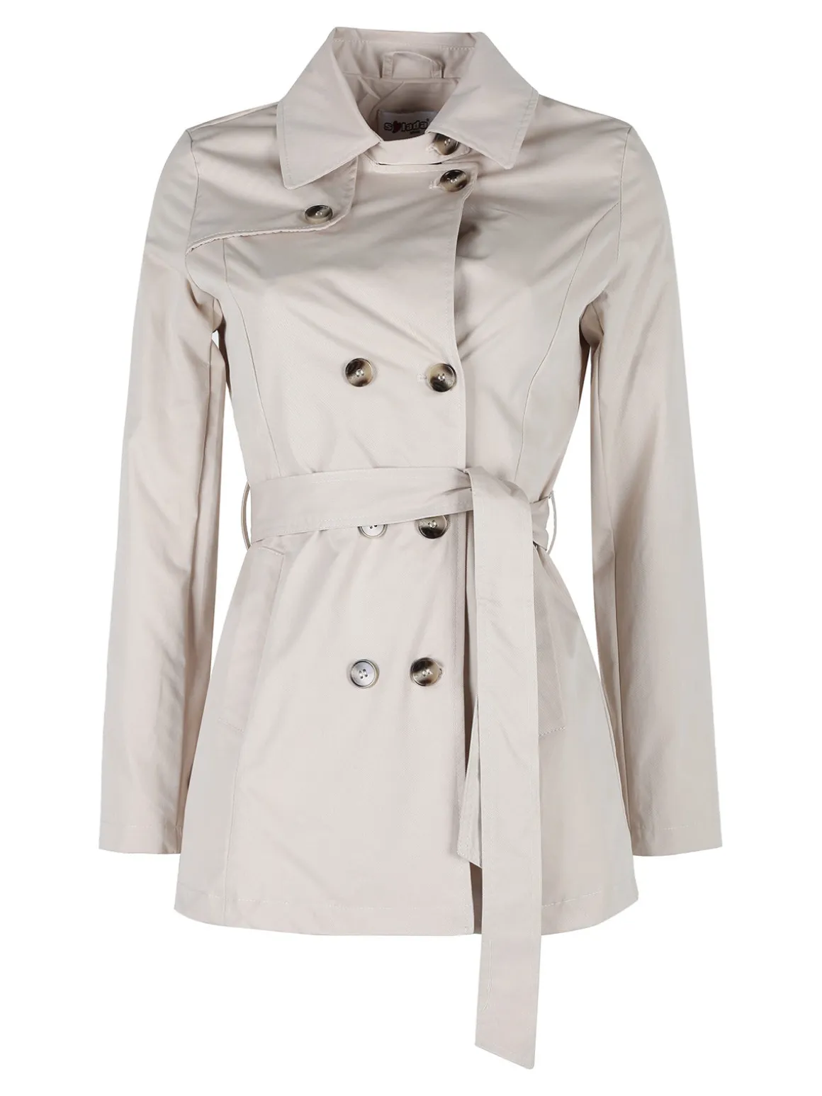 Solada Trench donna con bottoni a doppiopetto