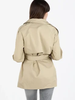 Solada Trench donna con chiusura a doppiopetto e cintura