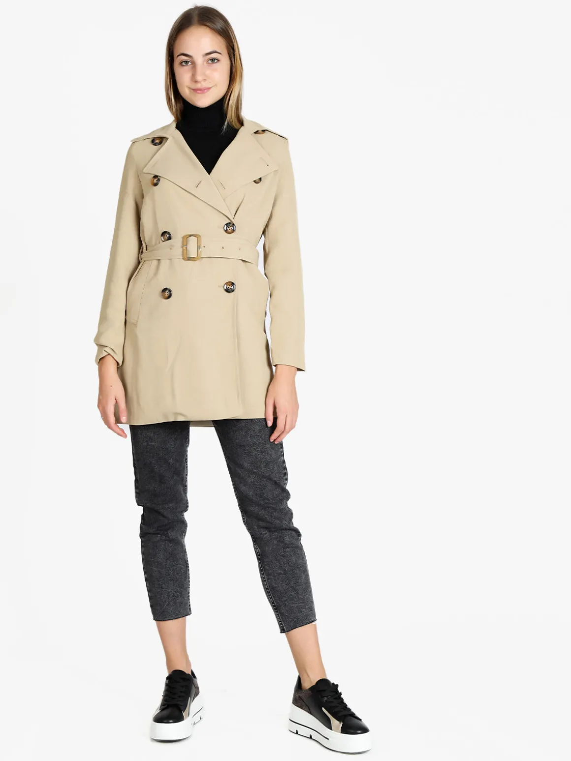 Solada Trench doppiopetto donna