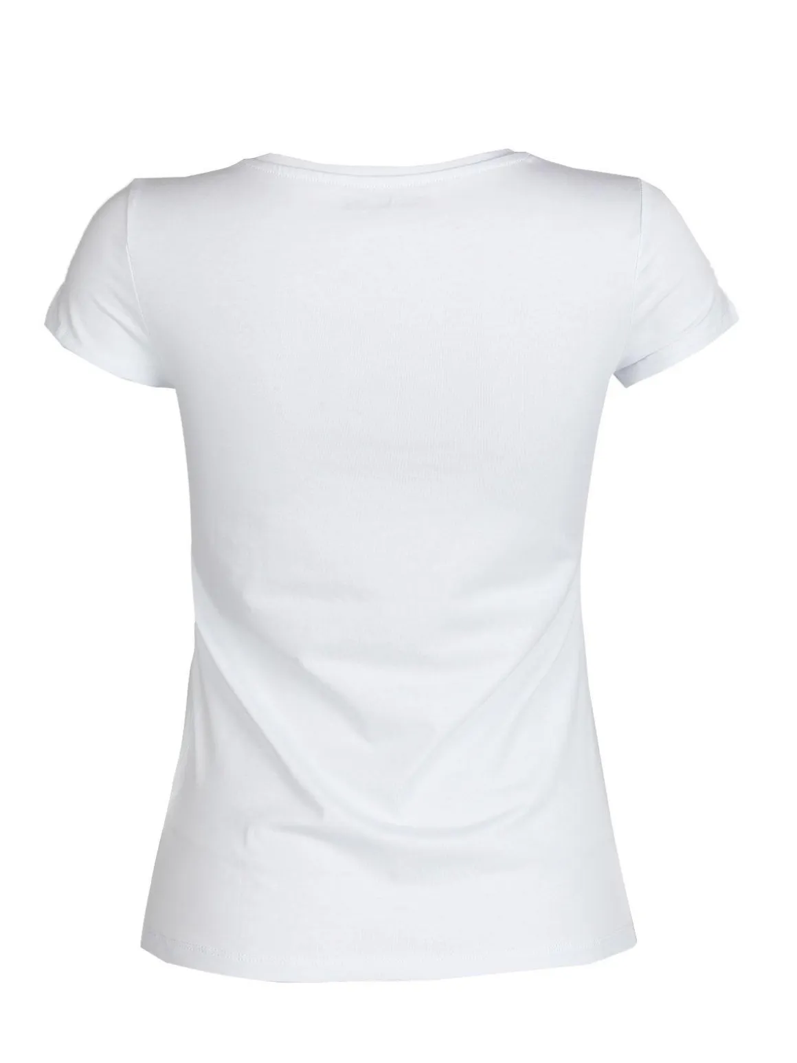 Solada T-shirt con stampa e perline