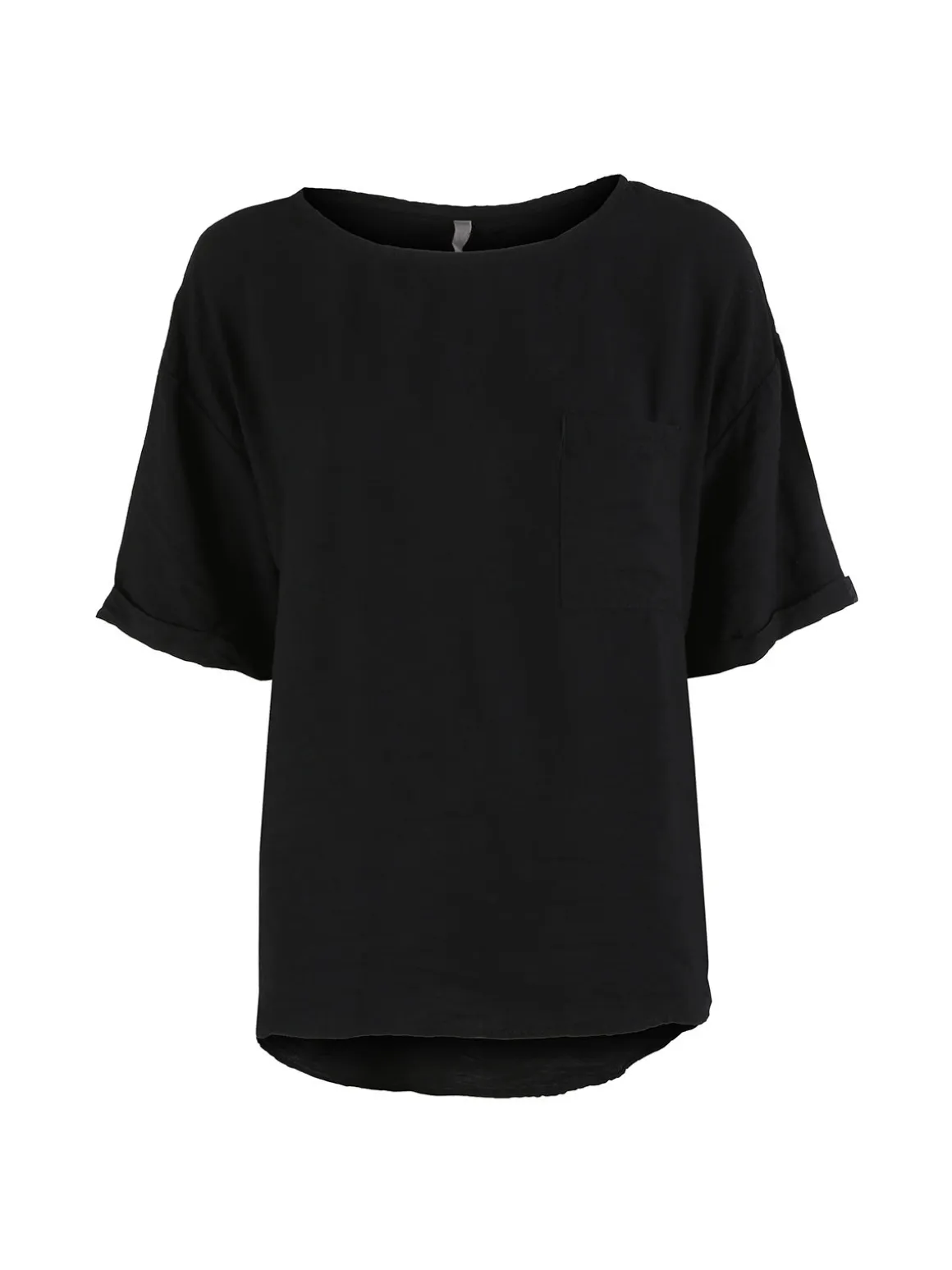Solada T-shirt da donna oversize con taschino