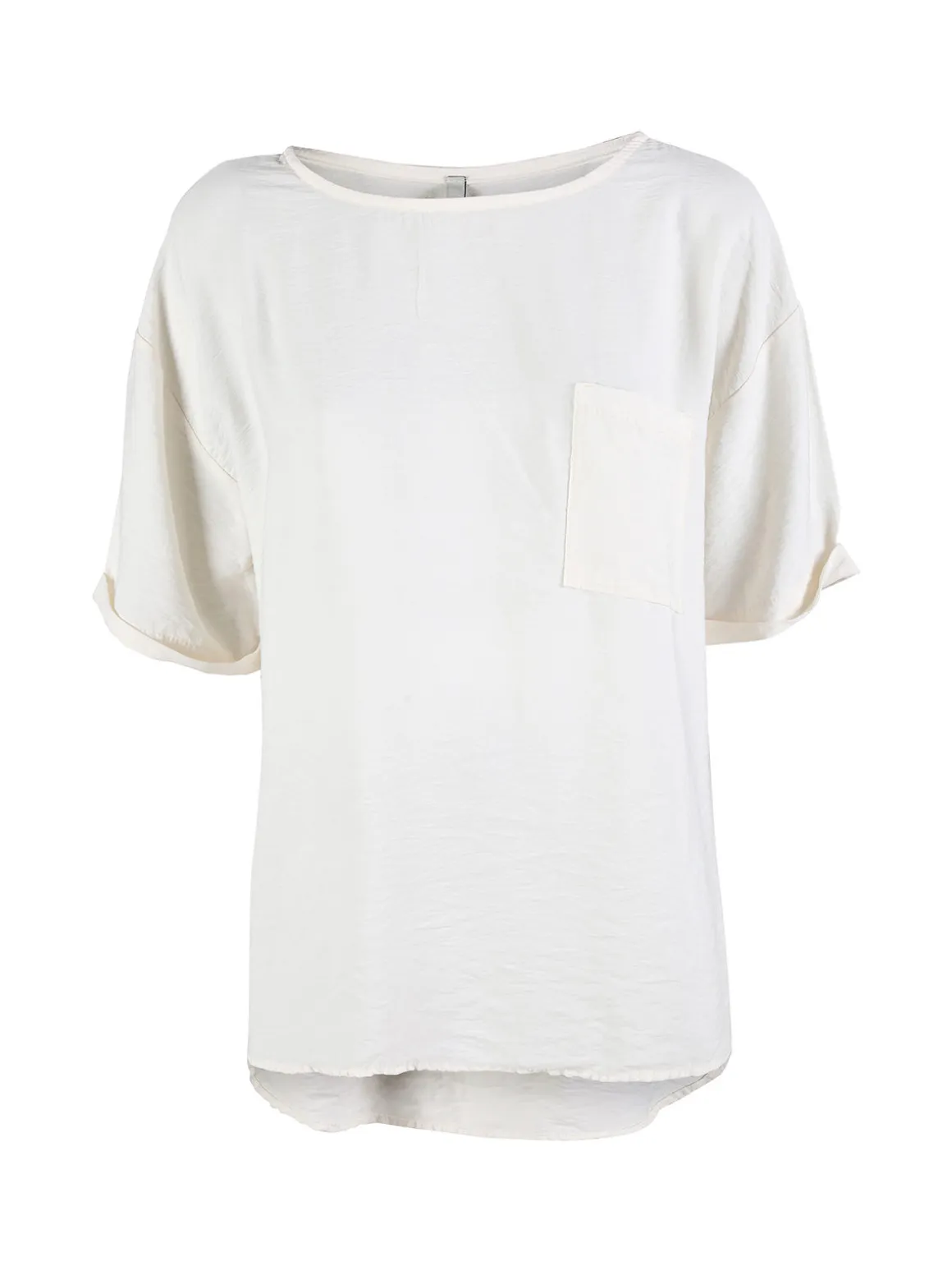 Solada T-shirt da donna oversize con taschino