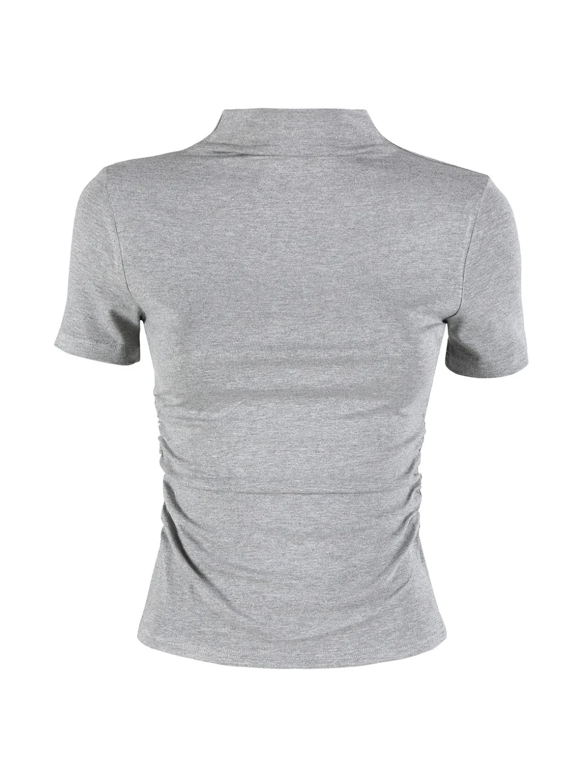 Solada T-shirt donna accollata - grigio