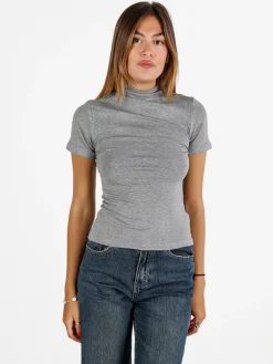Solada T-shirt donna a lupetto - grigio