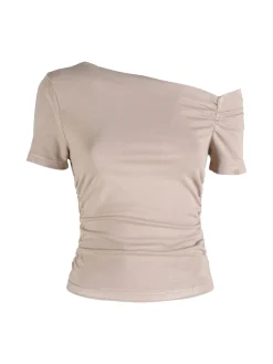 Solada T-shirt donna con drappeggio