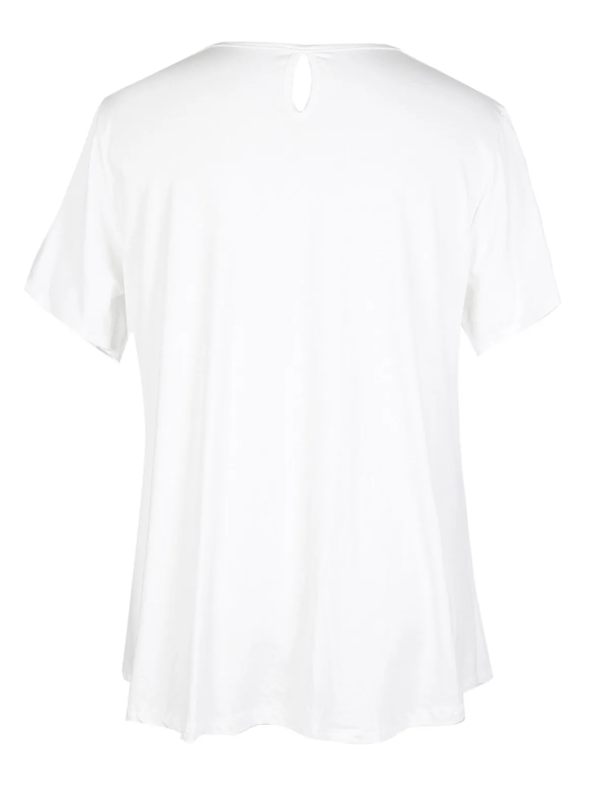 Solada T-shirt donna con glitter taglie comode