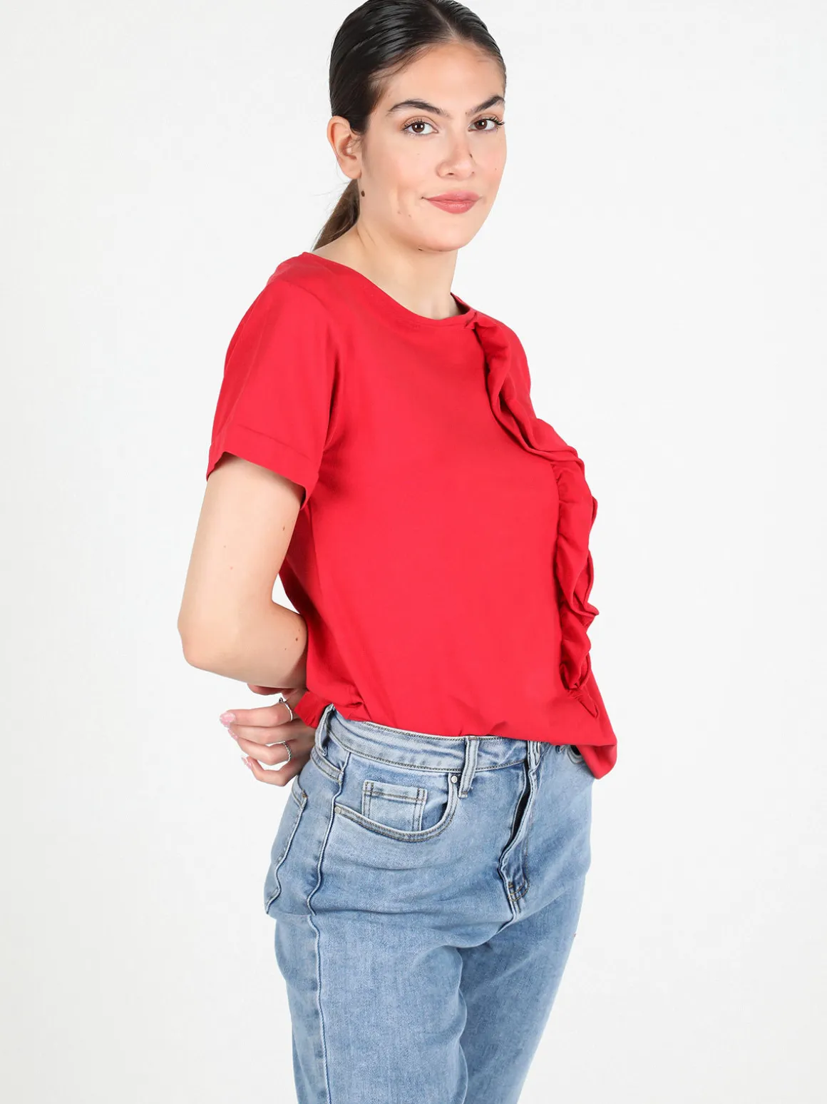 Solada T-shirt donna con volant